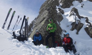 Skitour Nördliches Talletschartel - Gipfelsieg