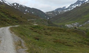Biketour Klammljoch - kurz vor der Jagdhausalm