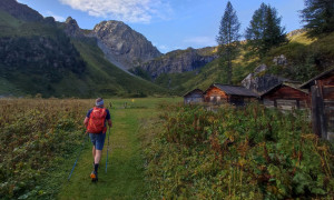 Bergtour Pfannspitze - beim Obstanser Boden