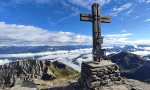 Bergtour Pfannspitze - Gipfelsieg