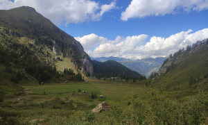 Bergtour Pfannspitze - beim Obstanser Boden