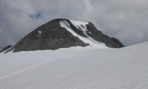 Überschreitung Becherhaus - Vom Pfaffensattel Blick zum Wilden Pfaff