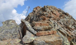 Überschreitung Becherhaus - Steintreppe zum Becherhaus