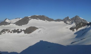 Überschreitung Becherhaus - Panorama beim Becherhaus