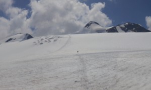 Hochtour Zuckerhütl - Aufstieg Sulzenauferner