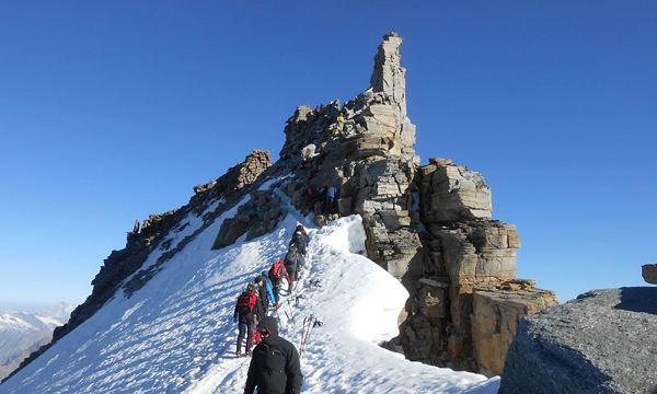 Tourbild - Hochtour Gran Paradiso (Aostatal)