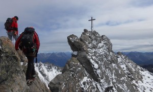 Hochtour Dreiländerspitze - Aufstieg