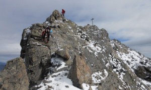 Hochtour Dreiländerspitze - Abstieg