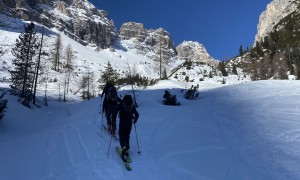Skitour Hochebenkofel - Aufstieg