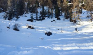 Skitour Magerstein - Aufstieg