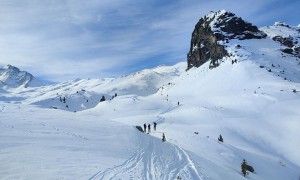 Skitour Magerstein - Aufstieg