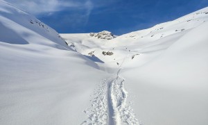 Skitour Magerstein - Aufstieg