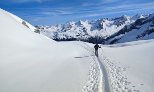 Skitour Magerstein - Aufstieg