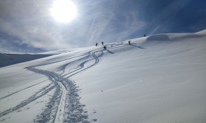 Skitour Magerstein - Aufstieg