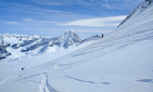 Skitour Magerstein - Blick zum Hochgall