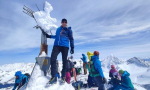 Skitour Magerstein - Gipfelsieg