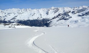 Skitour Magerstein - Abfahrtsgenuss
