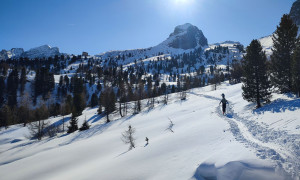 Skitour Magerstein - Zustieg zur Kasseler Hütte
