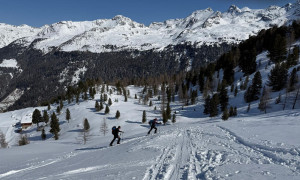 Skitour Magerstein - Zustieg zur Kasseler Hütte
