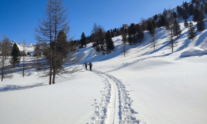 Skitour Magerstein - Zustieg zur Kasseler Hütte