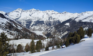 Skitour Magerstein - Zustieg zur Kasseler Hütte, Blick nach Rein in Taufers