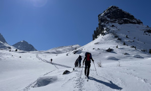 Skitour Magerstein - Aufstieg