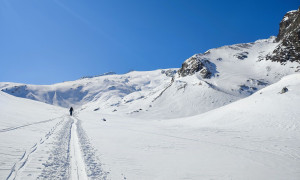 Skitour Magerstein - Aufstieg