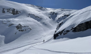 Skitour Magerstein - Aufstieg