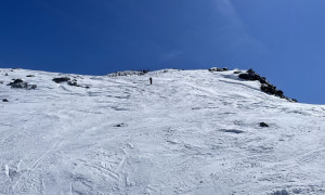 Skitour Magerstein - Aufstieg