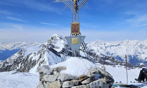 Skitour Magerstein - Gipfelsieg