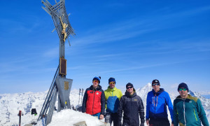 Skitour Magerstein - Gipfelsieg