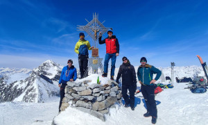 Skitour Magerstein - Gipfelsieg