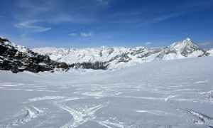 Skitour Magerstein - Abfahrt