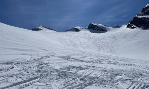 Skitour Magerstein - Abfahrt