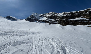 Skitour Magerstein - Abfahrt