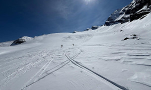 Skitour Magerstein - Abfahrt