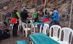 Tag 2: Aufstieg Refuge Toubkal les Mouflons - Chamharouch