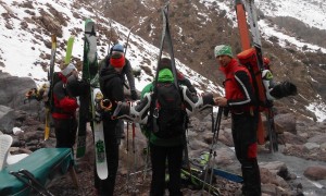 Tag 2: Aufstieg Refuge Toubkal les Mouflons - Chamharouch