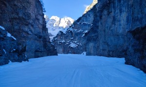 Skitour Cristalloscharte - Zustieg Tiefental 