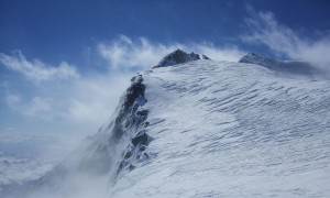 Skihochtour Schwarzenstein - Gipfelplateau