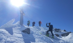 Skihochtour Schwarzenstein - Gipfelsieg