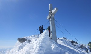 Skihochtour Schwarzenstein - Gipfelsieg