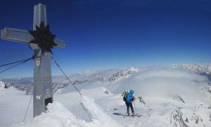 Skihochtour Schwarzenstein - Gipfelsieg