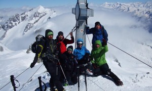 Skihochtour Schwarzenstein - Gipfelsieg