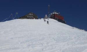 Skitour Hoher Sonnblick - kurz vor dem Gipfel