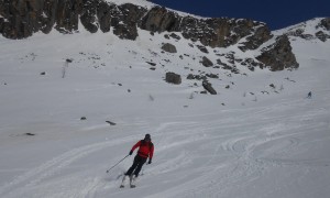 Skitour Hoher Sonnblick - Abfahrt
