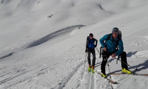 Skitour V. Hornspitze - Aufstieg
