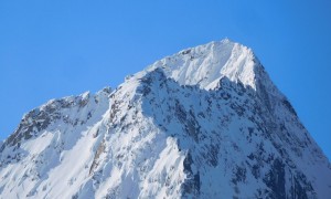 Skitour V. Hornspitze - Turnerkamp mit der Normalwegrinne auf der Ostseite