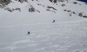 Skitour V. Hornspitze - Abfahrt
