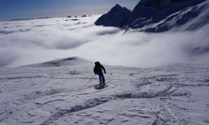 Skitour V. Hornspitze - Abfahrt